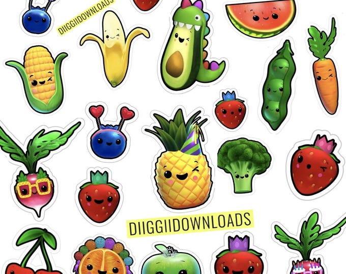Hey Bear Sensory Dancing Fruit ; Printable PNG , JPG , PDF , Word