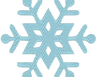Snowflake Machine Embroidery Design 015