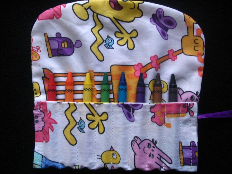 Wow Wow Wubbzy Travel Crayon Holder Etsy