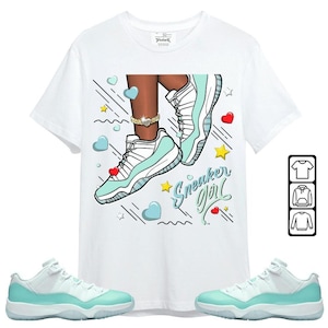 Jordan 11 Igloo Sneaker Match, 11 Low Women's Sneaker Match Shirts - SNEAKER Girl Heart Flying
