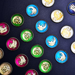 Blood Rage Acrylic Clan Tokens | Game Upgrade - Etsy