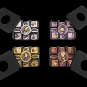 Brass Birmingham - Player token organizers