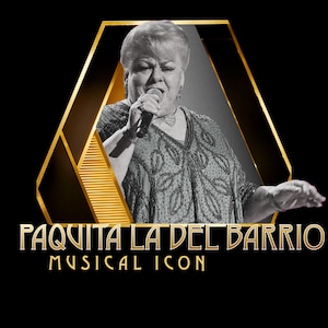 Camiseta Paquita la del Barrio, Camiseta Icónica, Latina, Ranchero, Mexicana