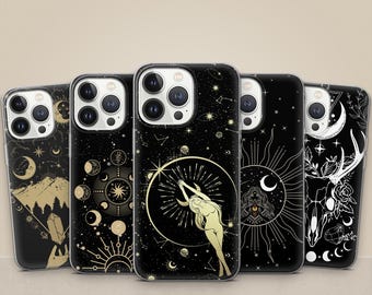 Beautiful Goddess Phone Case Tarot Card Cover for iPhone 17, 16 Pro, 15, 14, 13 Samsung S25, S24FE, A55, A36, A26 Pixel 10, 9, 8, 7
