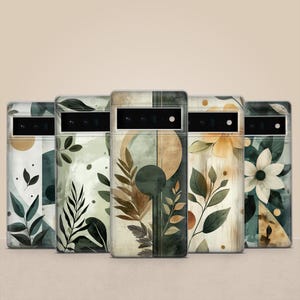 Custodia per telefono verde salvia, toni della natura minimalisti, per Pixel 9, 9 XL, 8Pro, 8A, 7, 7A, iPhone 16, 15, 14, 13, Samsung S25, S24FE, A55, A26