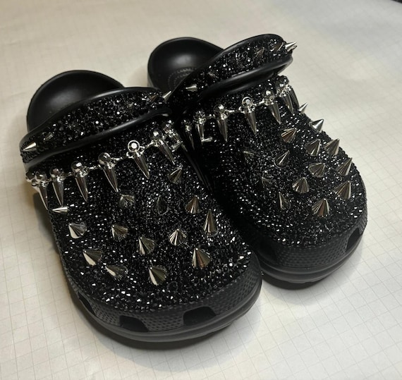 Rock Themed Crocs - Etsy Finland display picture 1