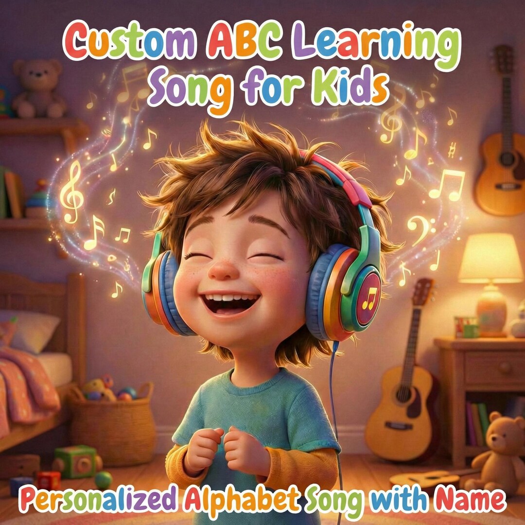 Custom ABC Learning for Kids | Personalized Alphabet Song With Name ...