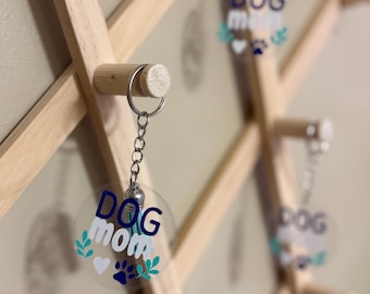 Dog Mom Keychain