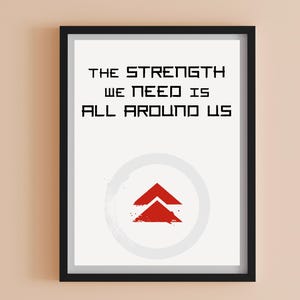 Inspirerende poster met citaat van de videogame Ghost of Tsushima | Afdrukbare muurkunst | Digitale download | Samurai kunst aan de muur | Motiverende Citaat