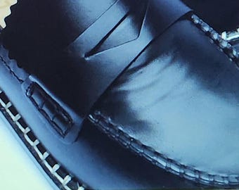 Schutz Christie Black Loafers