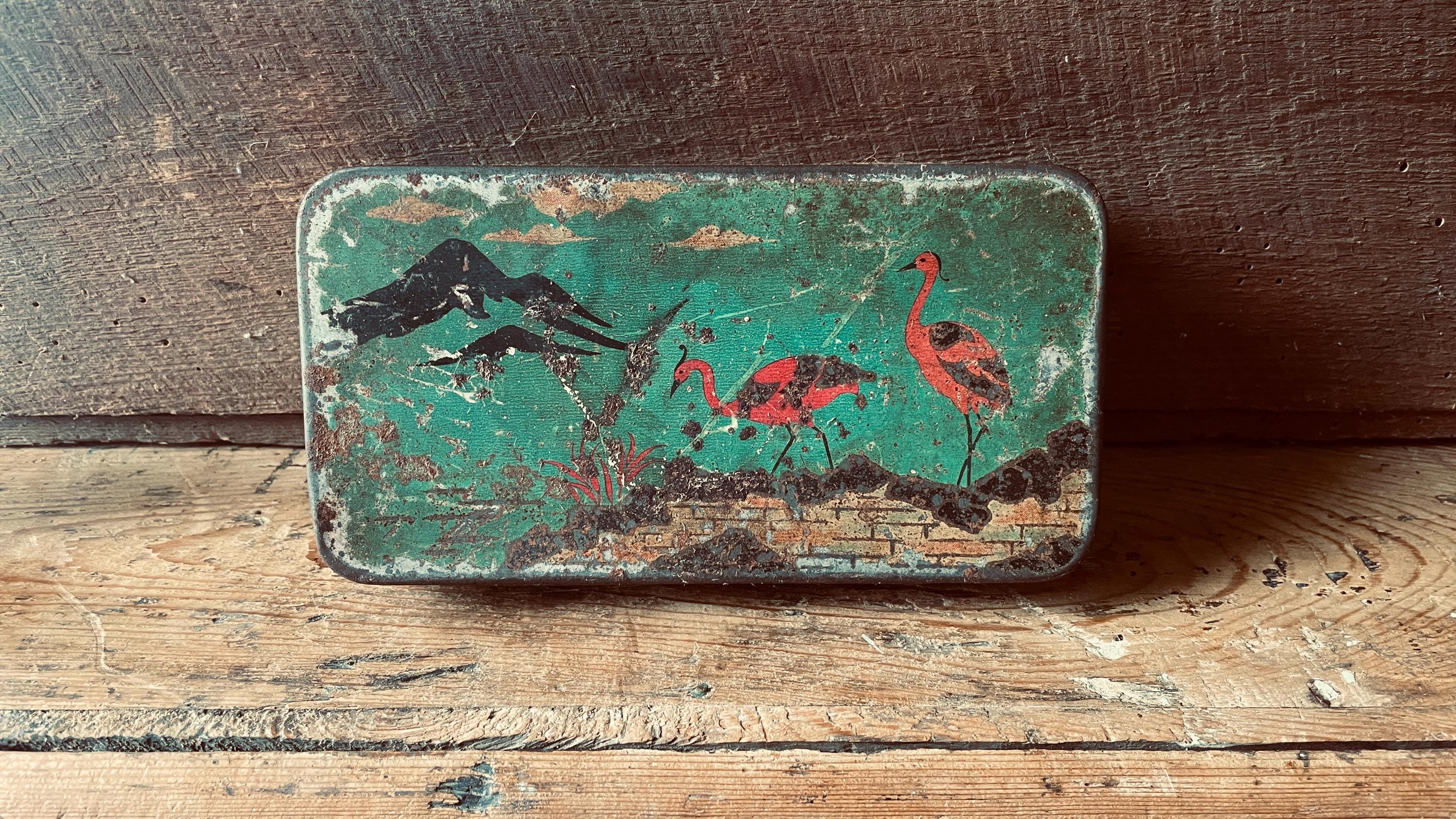 Antique Japan Store Tin - Etsy Canada