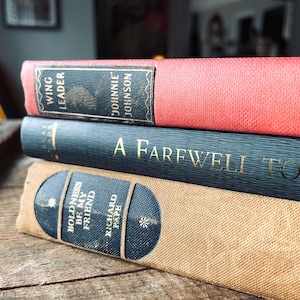 WW1 and WW2 Trio of Books, Vintage Editions