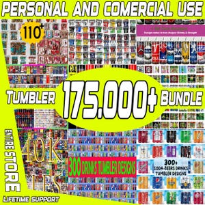 175.000 Best Seller Tumbler Wrap Bundle, Ultimate Tumbler Wrap Bundle, design bundle for tumbler sublimation, Best Selling Tumbler Wrap.