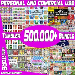 500.000 Best Seller Tumbler Wrap Bundle, Ultimate Tumbler Wrap Bundle, design bundle for tumbler sublimation, Best Selling Tumbler Wrap.