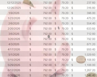 Desafío de ahorro quincenal con cálculos automáticos