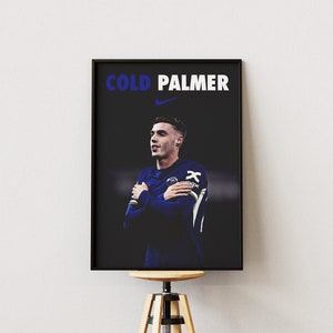 Plakat ścienny z motywem futbolu amerykańskiego Cole'a 'Cold' Palmera