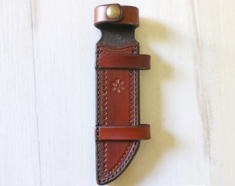 Scout Style Mini-Kabar Knife Sheath