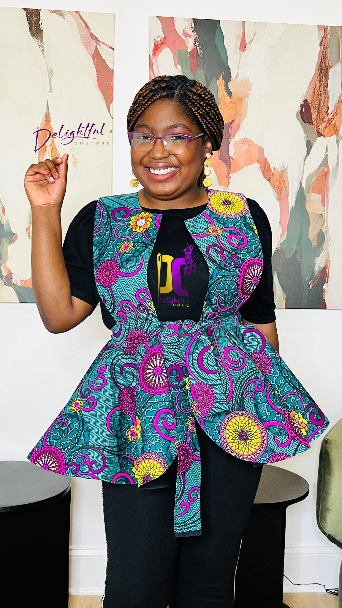 Buy New Womens Plus Size Waisted Frill Peplum Flared Tops Fitted Skater Top In C