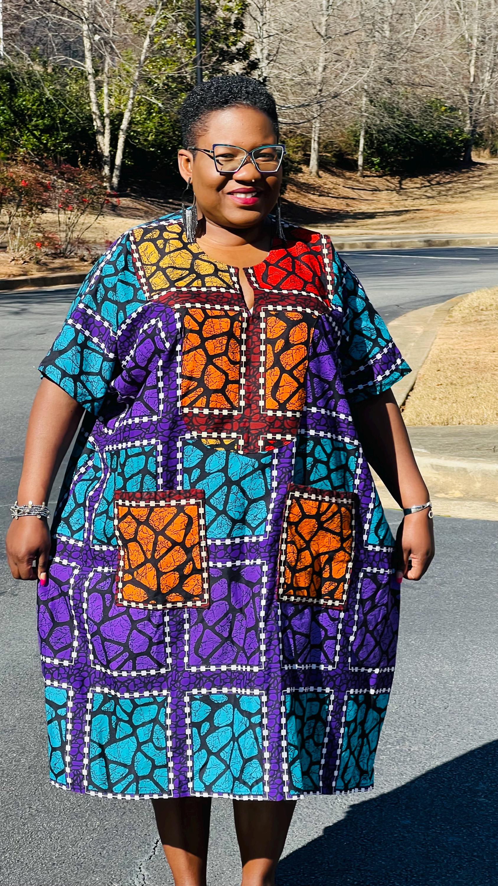 Ankara Bubu Dress