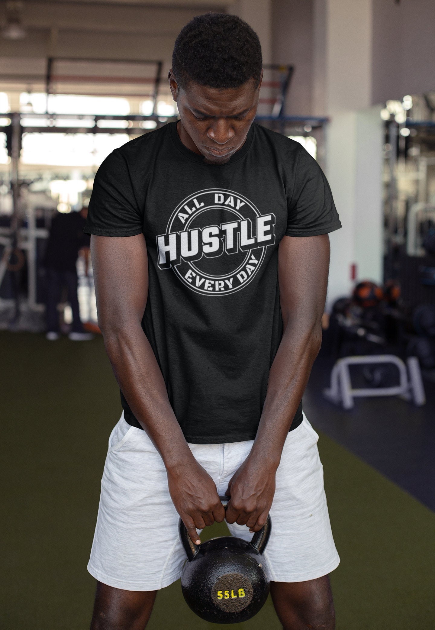 Hustle All Day Every Day Graphic Tee, Entrepreneur Tshirt 