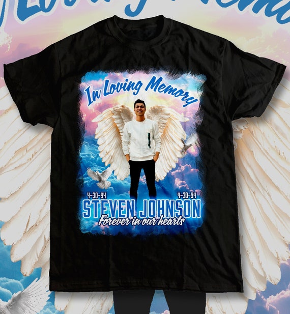 その他 Buzzy MEMORIAL SHIRTS Personalized in Loving Memory of Photo Tshirt, Memorial Tshirt