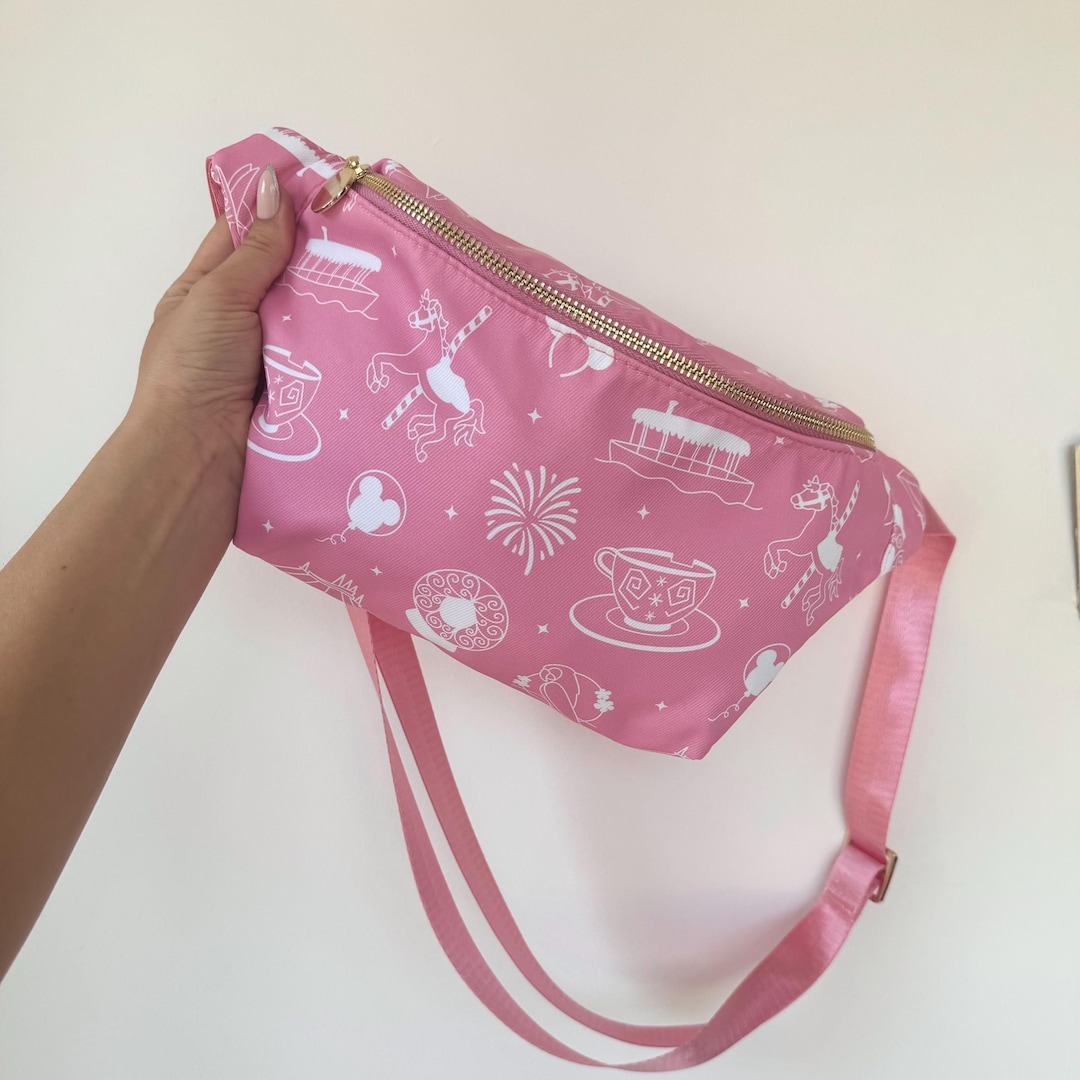 Magic Theme Park - Fanny Pack Style Cross Body Bag - Character & Movie Inspired Bags - Accessories For Her - Magic Inspired
