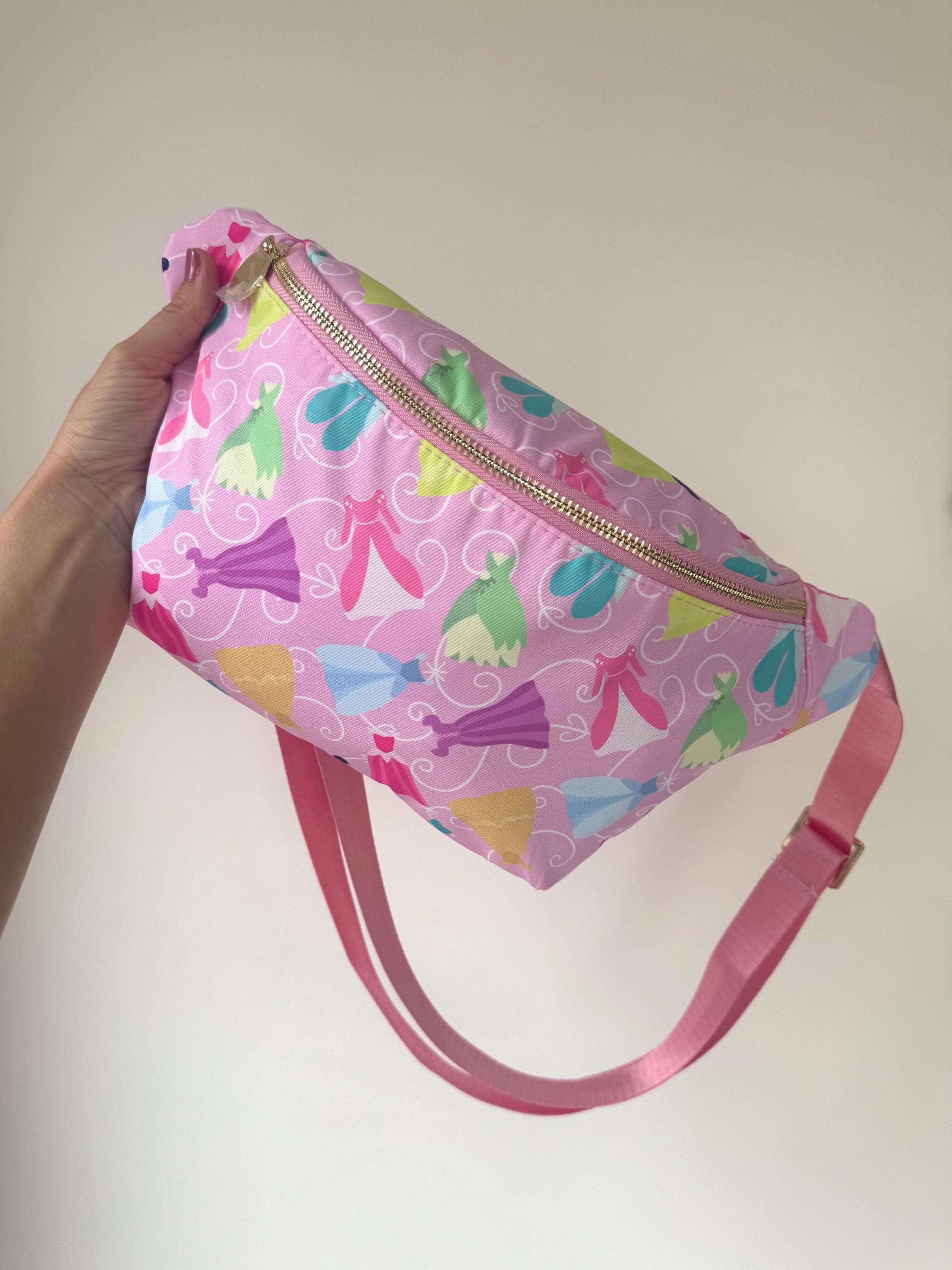 Princess Dresses - Fanny Pack Style Cross Body Bag - Character & Movie Inspired Bags - Accessories For Her - Magic Inspired