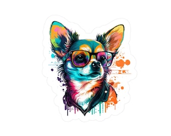 CoolDogs Chihuahua Sticker: Funky Pet Lover Gift