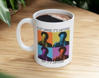 Aliens Meme Ceramic Mug: Pop Art Coffee Lover Gift