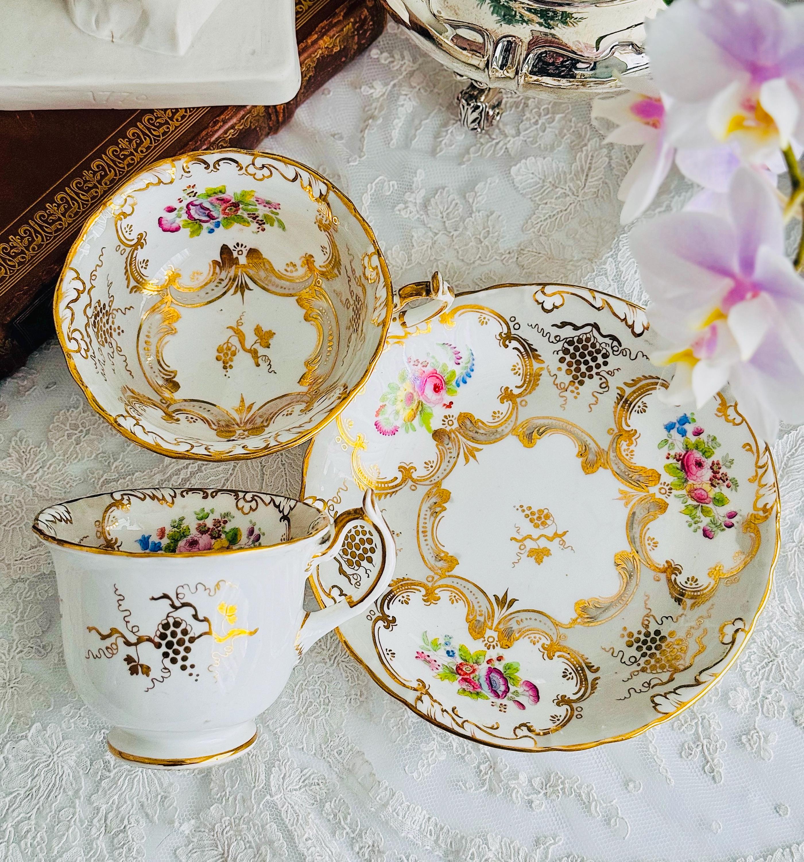 Rare Rockingham 3pc True Trio C1830 - Etsy