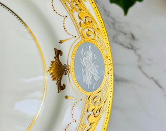 Minton Pate Sur Pate 27cm Plate - Etsy