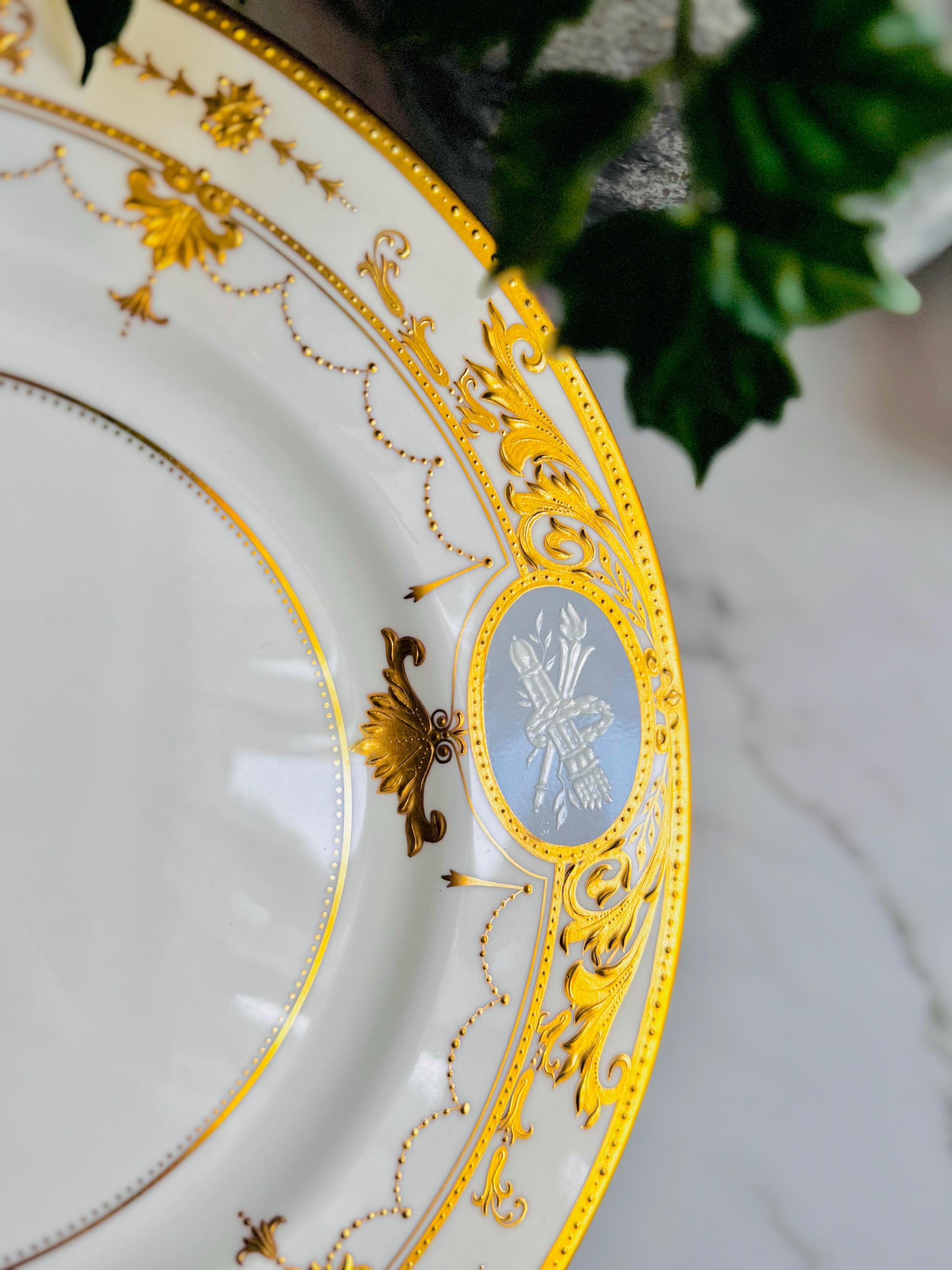 Minton Pate Sur Pate 27cm Plate - Etsy