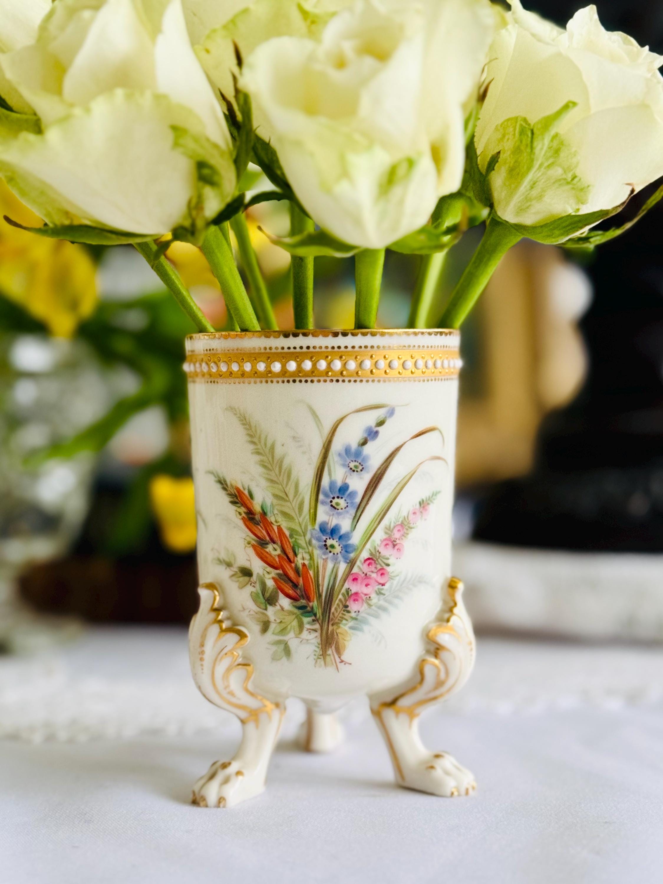 Royal worcester hand painted vases - Etsy 日本