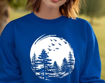 Nature Lover Shirt, Nature Lover Pines Sweatshirt, Camping Gift Ideas, Camper Gift, Hiker Gift