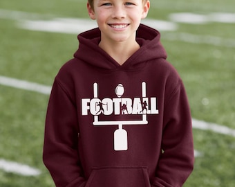 Youth Hoodie, Football Youth Hoodie, Youth Football Hoodie, Kids Game Day Hoodie