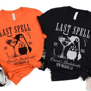 Witchy Halloween Bachelorette, Halloween Bachelorette Shirts, Custom Witch Bachelorette Shirts, Personalized Bridal Party Tshirts