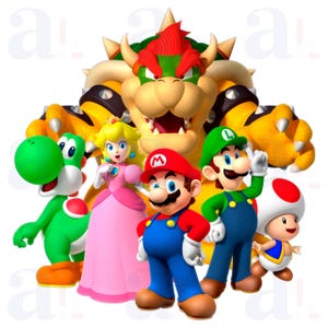 Pack  de 19 imagenes SuperMario