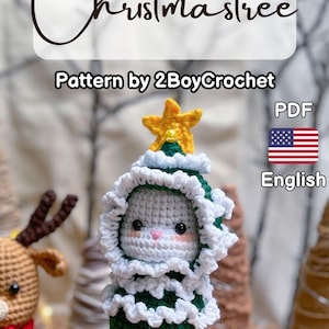 Crochet Pattern Christmas Amigurumi Pattern, Christmas Tree Pattern, Christmas Tree PDF, Christmas Amigurumi Crochet PDF
