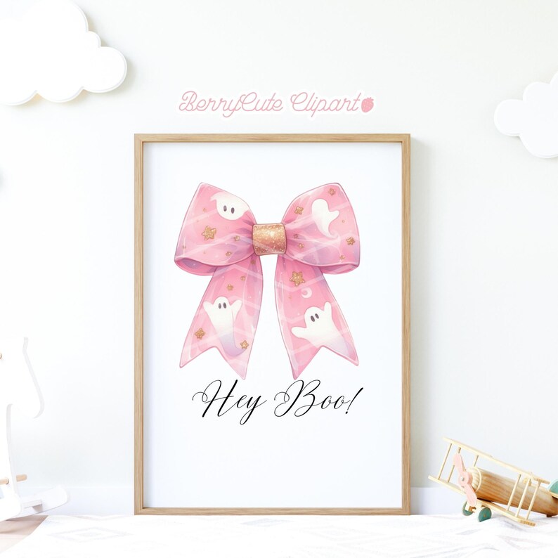 Cute Ghost Coquette Clipart, Halloween Coquette PNG, Ghost Bow Clipart, Cute Ghost, Spooky PNG, Cute Halloween Clipart, Girly Halloween