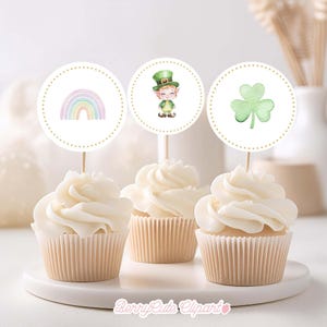 St. Patrick's Day Clipart Pack, Cute Irish PNG, Adorable Shamrock Illustrations, St Paddy Png, Spring Clipart, Cute Leprechaun Clipart