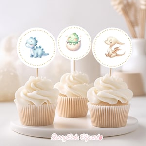 Cute Watercolor Dinosaur Clipart Pack, Cute Dino Clipart, Dinosaur Party, Baby Dinosaur Clipart, Nursery Clipart, Boy Birthday Clipart