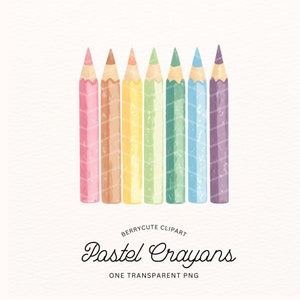 Crayon Clipart, Preschool Clipart, Teacher Appreciation Week Clipart, Back to School Clipart, Teacher Clipart, Classroom Clipart
