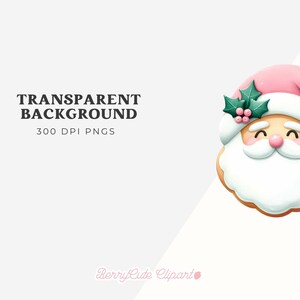 Pastel Gingerbread Clipart Pack, Pastel Christmas Clipart, Christmas Cookie Clipart, Gingerbread House Clipart, Cute Christmas Clipart