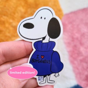 Boygenius Dog Sticker