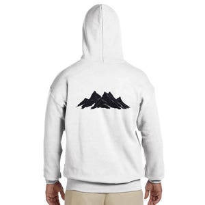 Mountain Design Heavy Blend Kapuzenpullover - Weiche Baumwoll-Polyester-Mischung, doppelt gefütterte Kapuze, Beuteltasche Bild 3