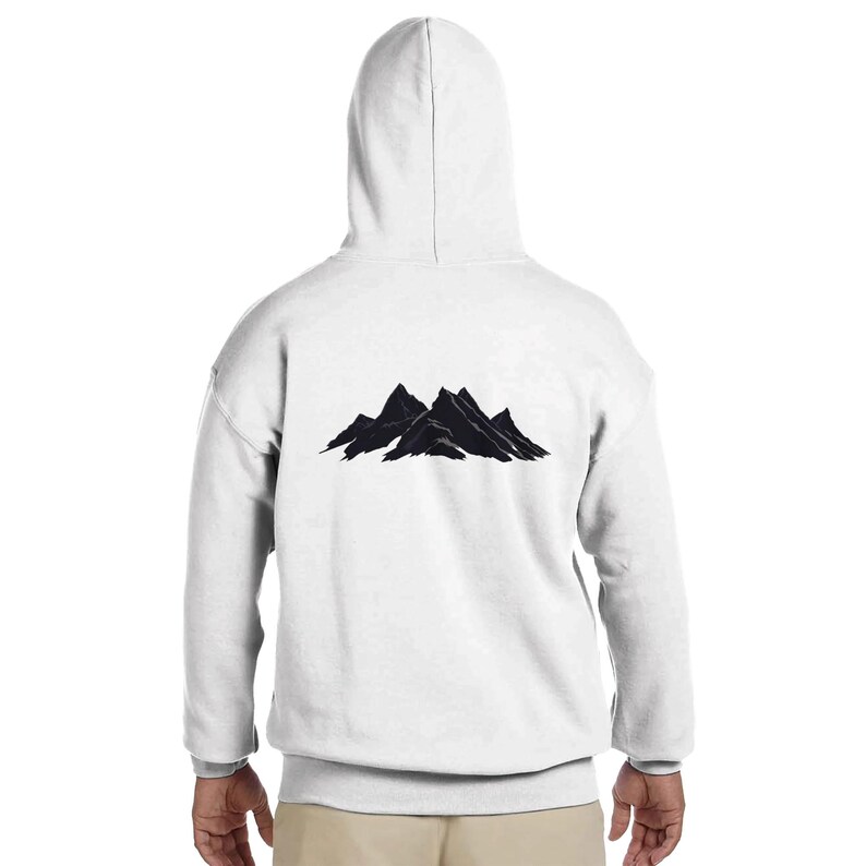 Mountain Design Heavy Blend Kapuzenpullover - Weiche Baumwoll-Polyester-Mischung, doppelt gefütterte Kapuze, Beuteltasche Bild 3