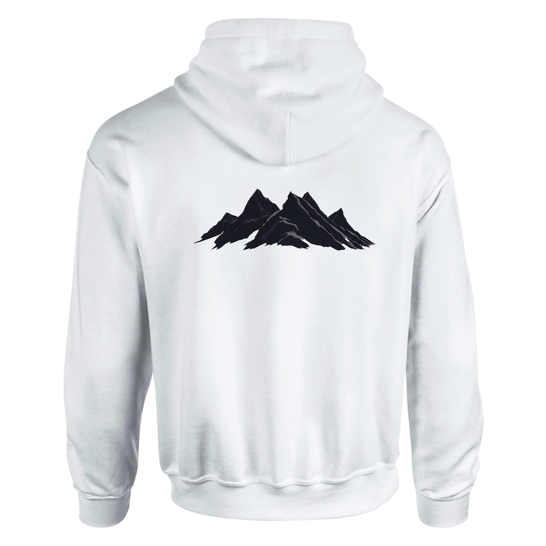 Mountain Design Heavy Blend Kapuzenpullover - Weiche Baumwoll-Polyester-Mischung, doppelt gefütterte Kapuze, Beuteltasche Bild 1