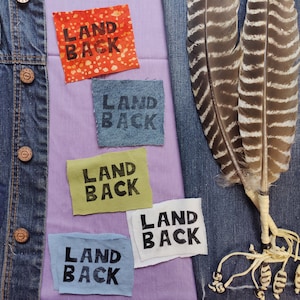 Land Back Patches