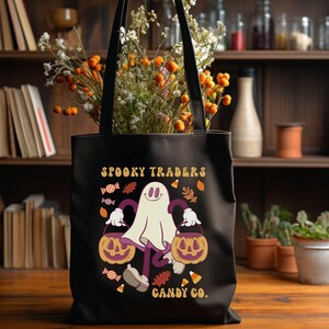 Kids Trick or Treat Bag for Kids Halloween Candy Bag for Halloween Tote Bag for Trick or Treating Tote Bag Halloween Bag for Kids Candy Bag