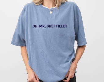 Comfort Colors®  The Nanny Oh Mr. Sheffield! tshirt: Classic 90s tv shows, nostaligic tshirt, funny tshirt funny quotes